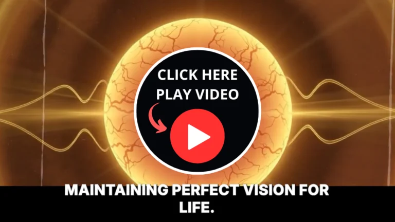 Eye affected by macular degeneration shown alongside a natural treatment approach